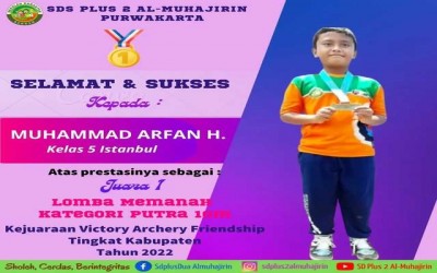 Selamat dan sukses untuk ananda Muhammad Arfan H