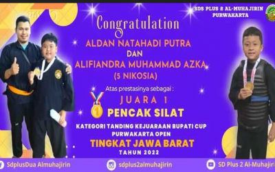 Selamat dan sukses untuk ananda Aldan Natahadi Putra dan Alifiandra Muhammad Azka dari kelas 5 Nikosia